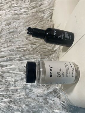 Not Today, Grey + To The Root Hair Care Duo — Black & White